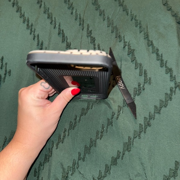 iPhone 14 Pro Max mocha dots loopy case - Picture 3 of 6